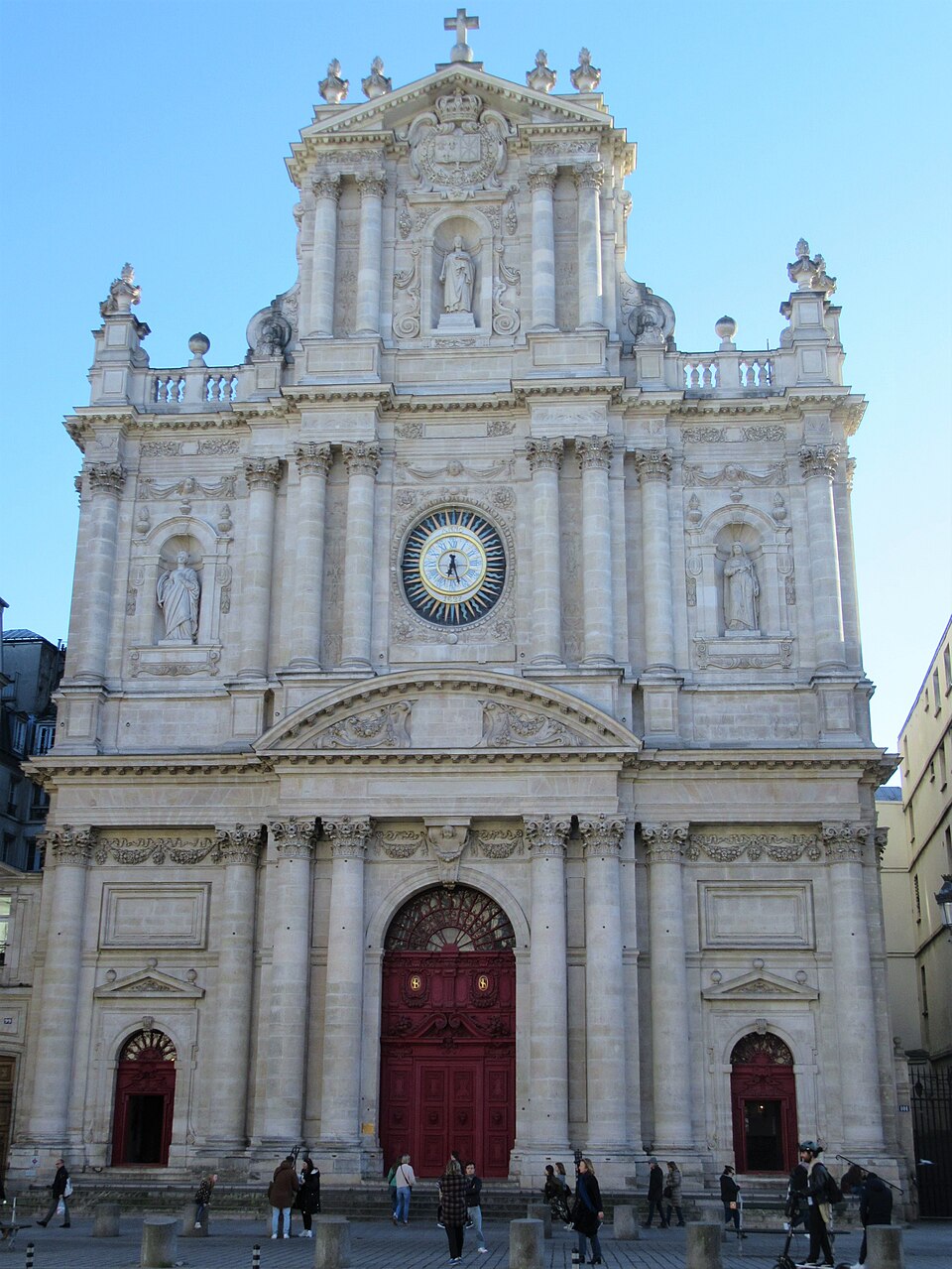 The church of Saint-Paul-Saint-Louis in Paris