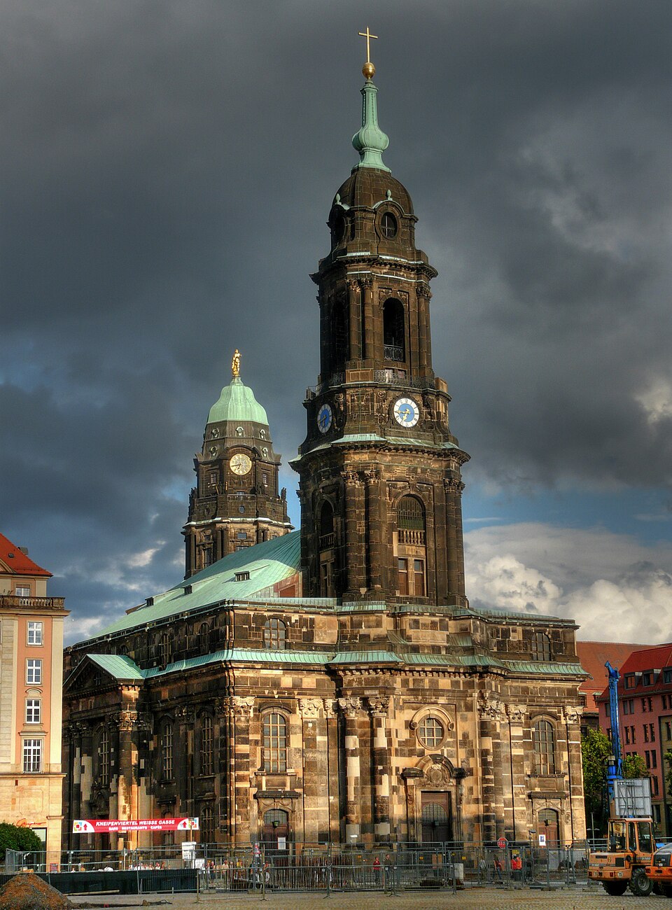 The Kreuzkirche, Dresden
