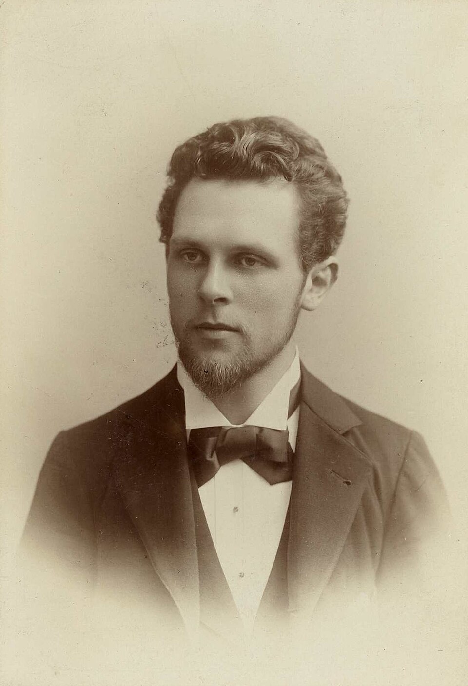 Joseph Jongen as a young man