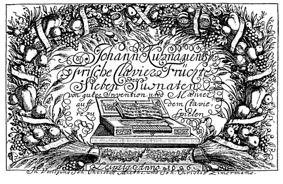 Frontispiece of Frische Clavier-Früchte