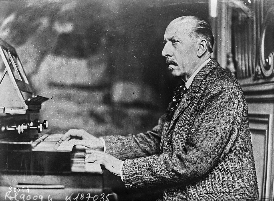 Charles-Marie Widor at the organ