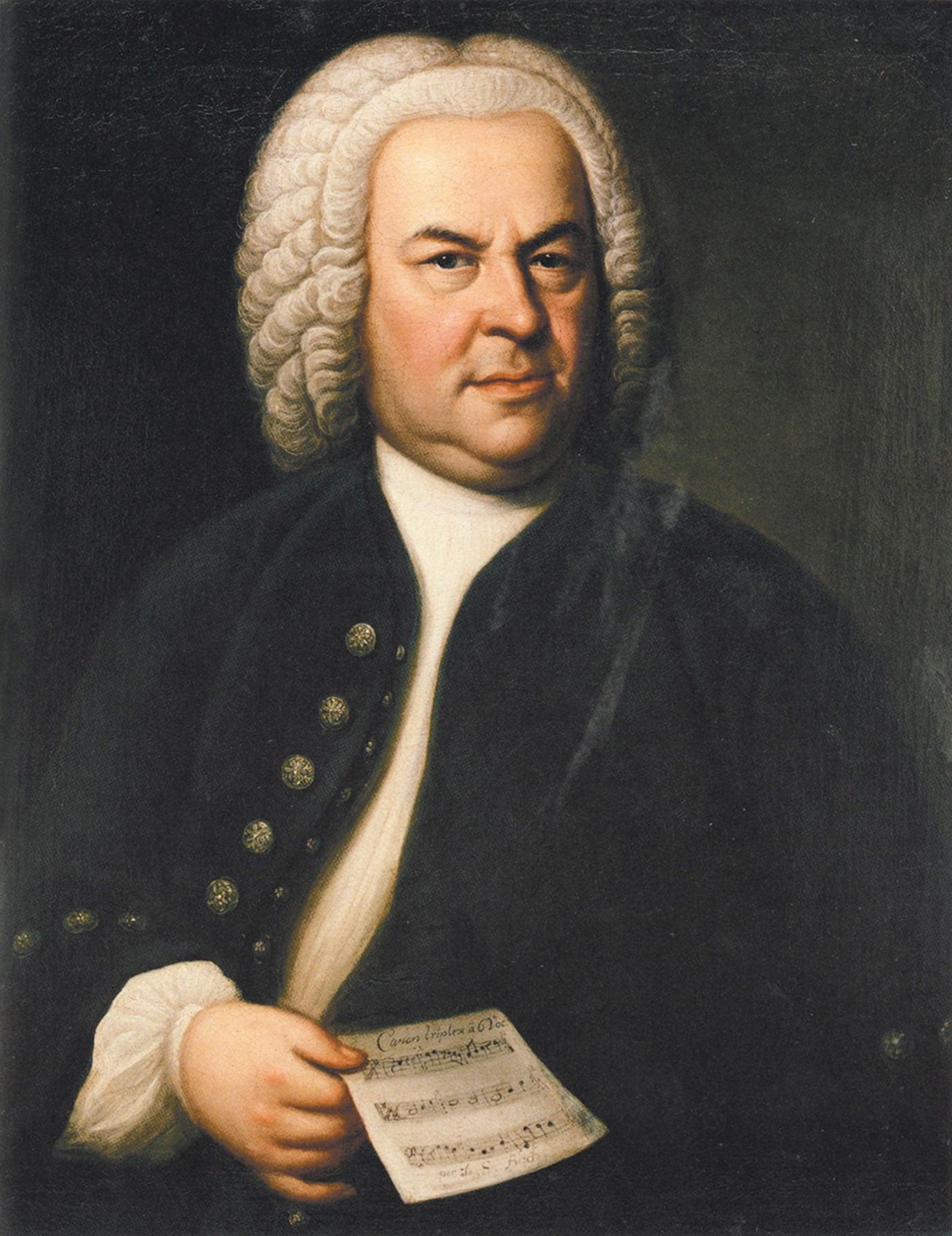 Historical portrait of Johann Sebastian Bach