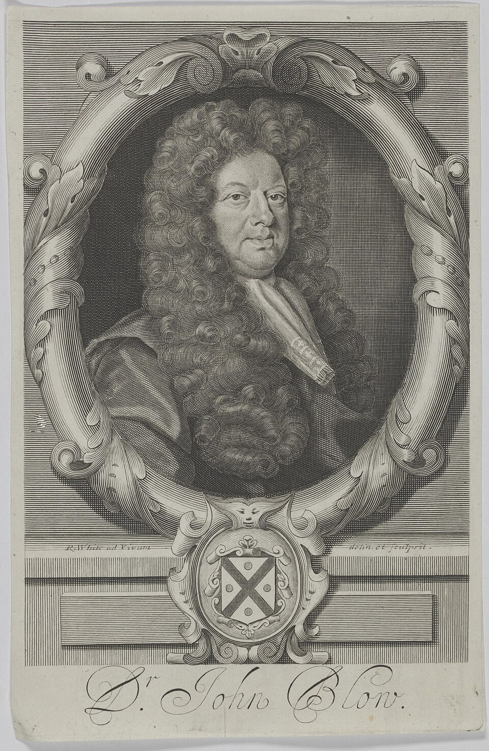 Historical portrait of John Blow