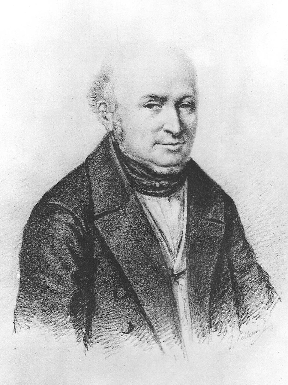 Portrait of Alexandre-Pierre-François Boëly