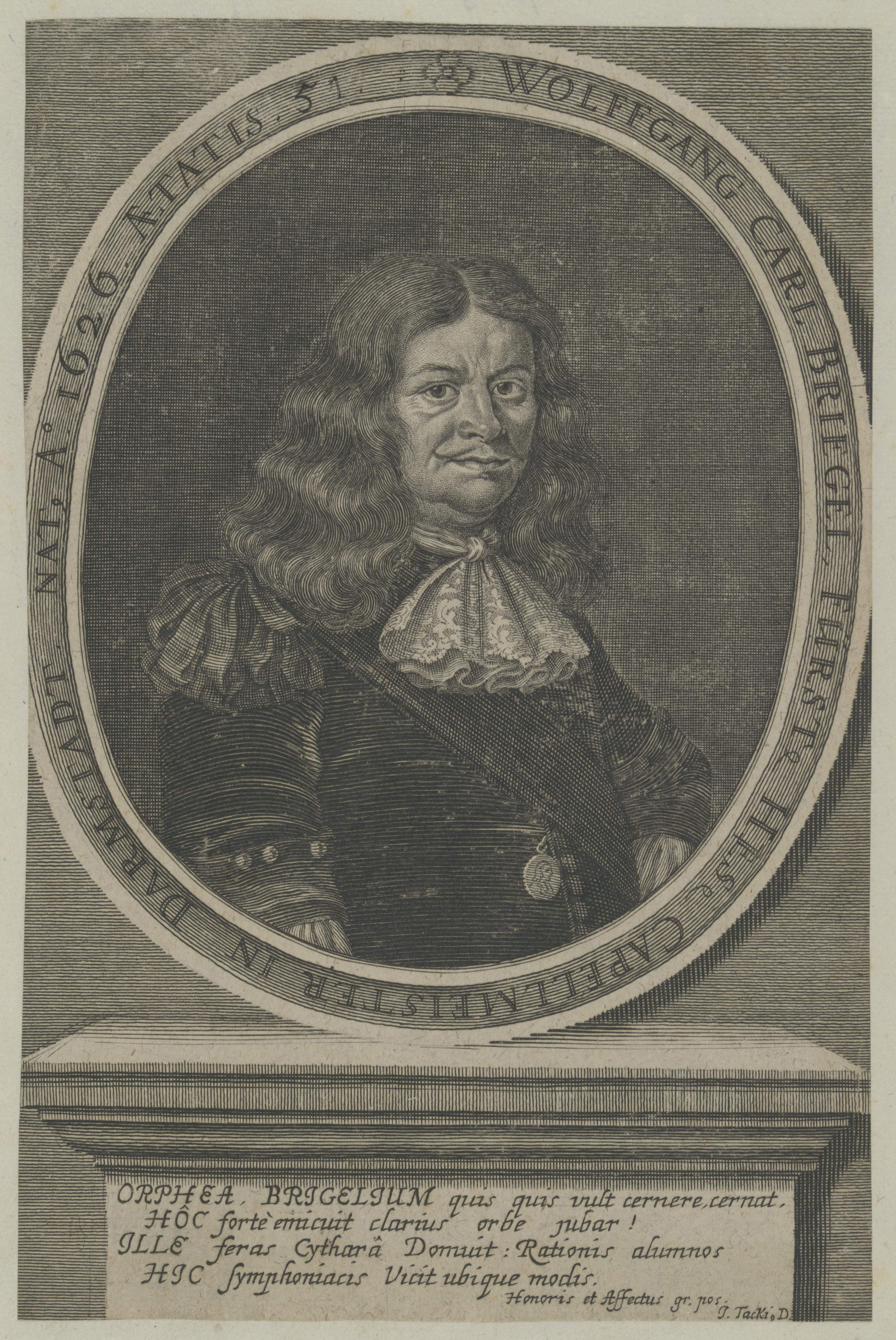 Portrait of Wolfgang Carl Briegel