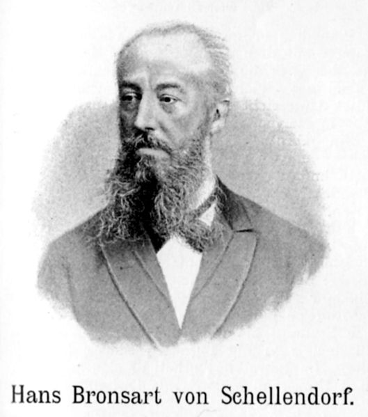 Portrait of Hans Bronsart von Schellendorff