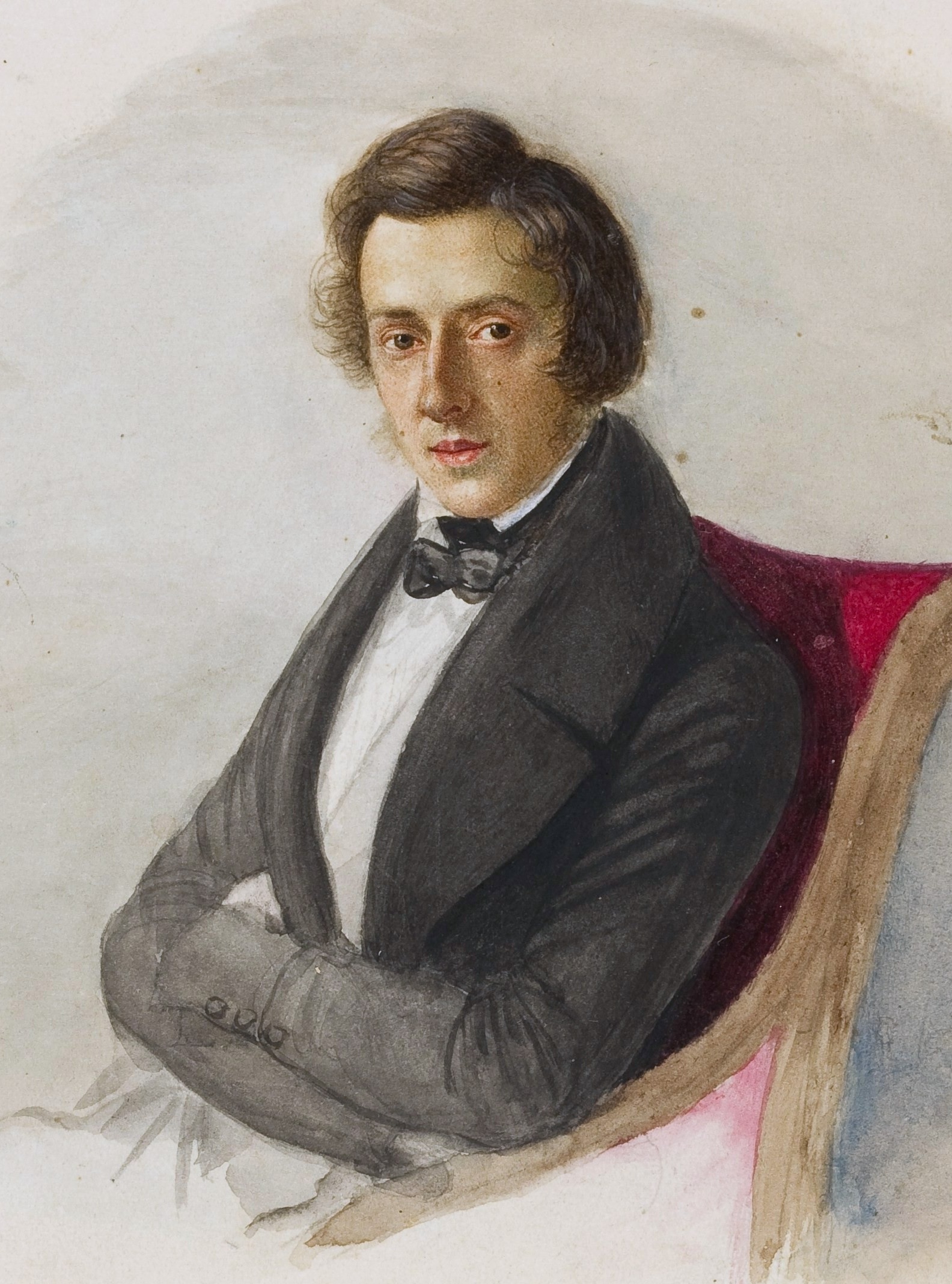 Historical portrait of Frédéric Chopin