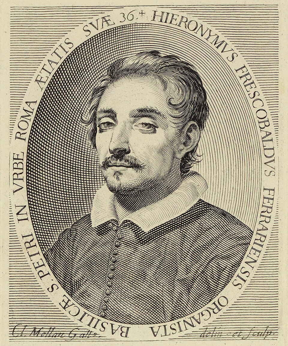 Historical portrait of Girolamo Frescobaldi