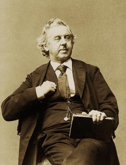 Historical portrait of Niels Gade