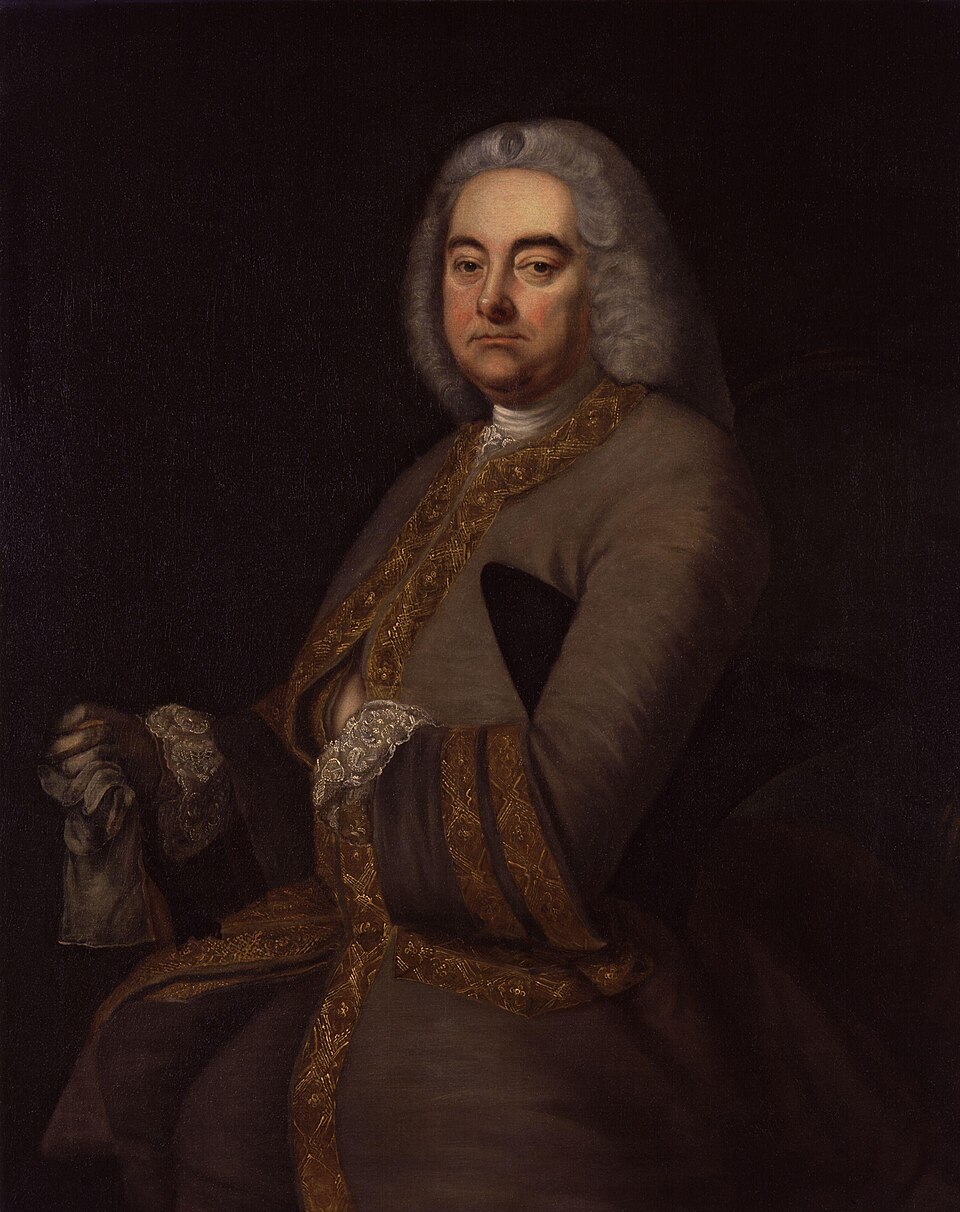 Historical portrait of George Frideric Handel