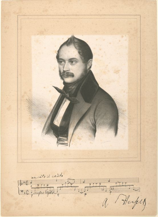 Portrait of Adolf von Henselt