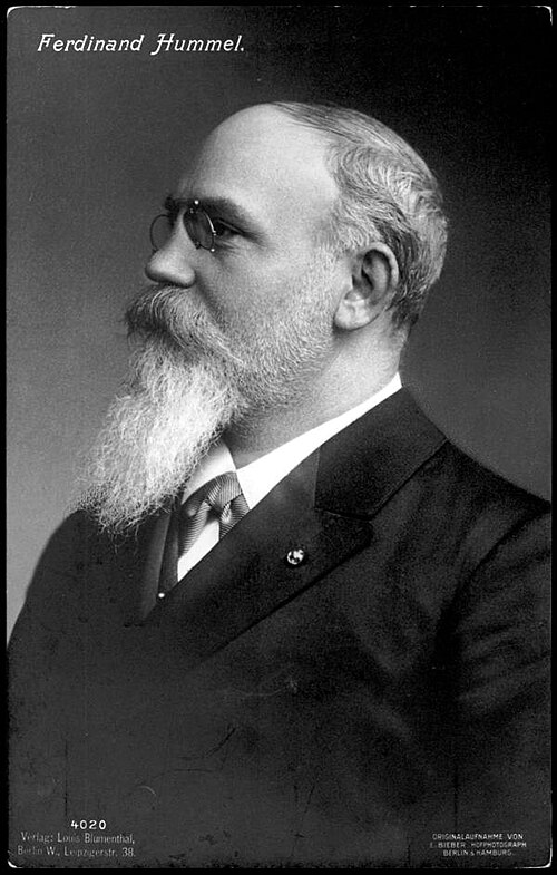 Portrait of Ferdinand Hummel