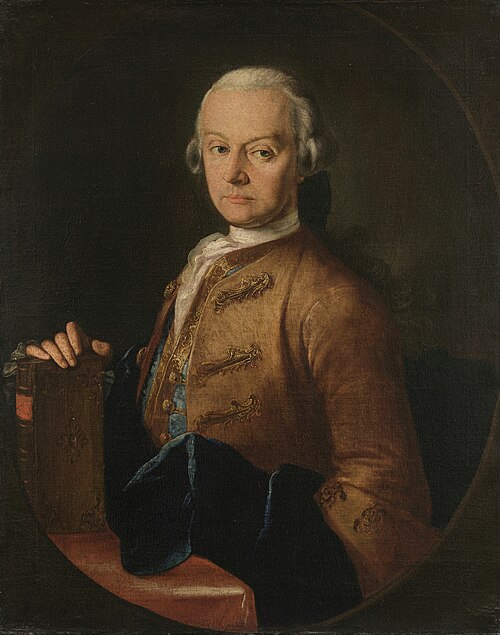 Historical portrait of Leopold Mozart