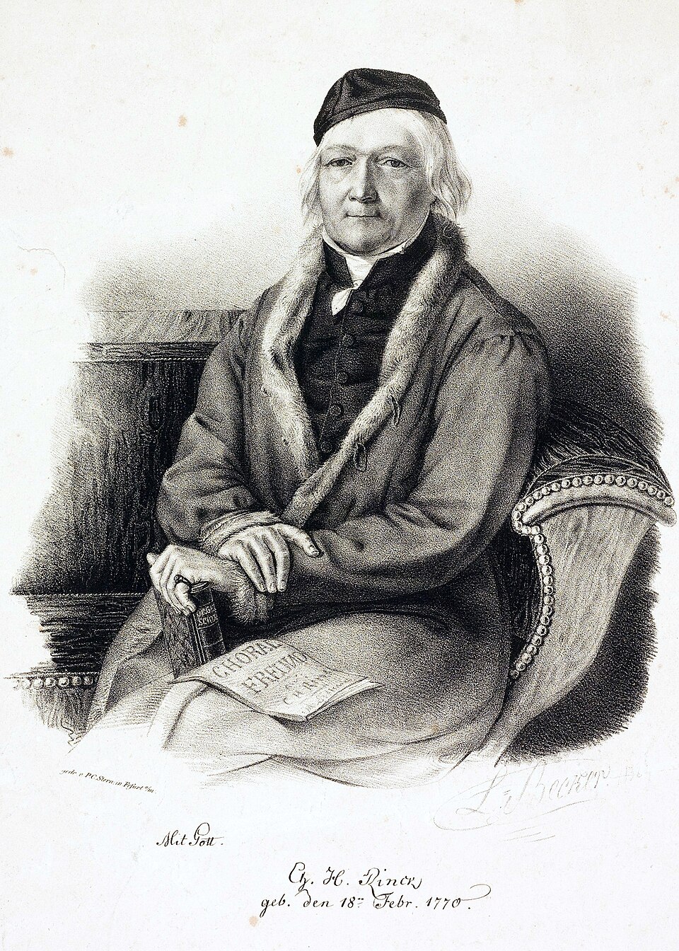 Portrait of Christian Heinrich Rinck