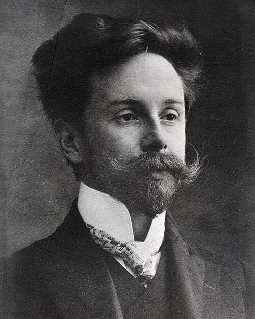 Portrait of Aleksandr Scriabin