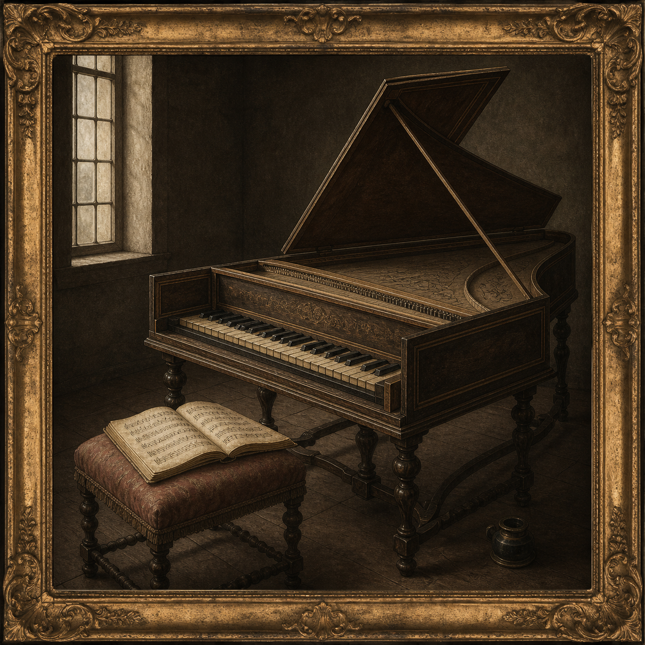 Instrument copperplate