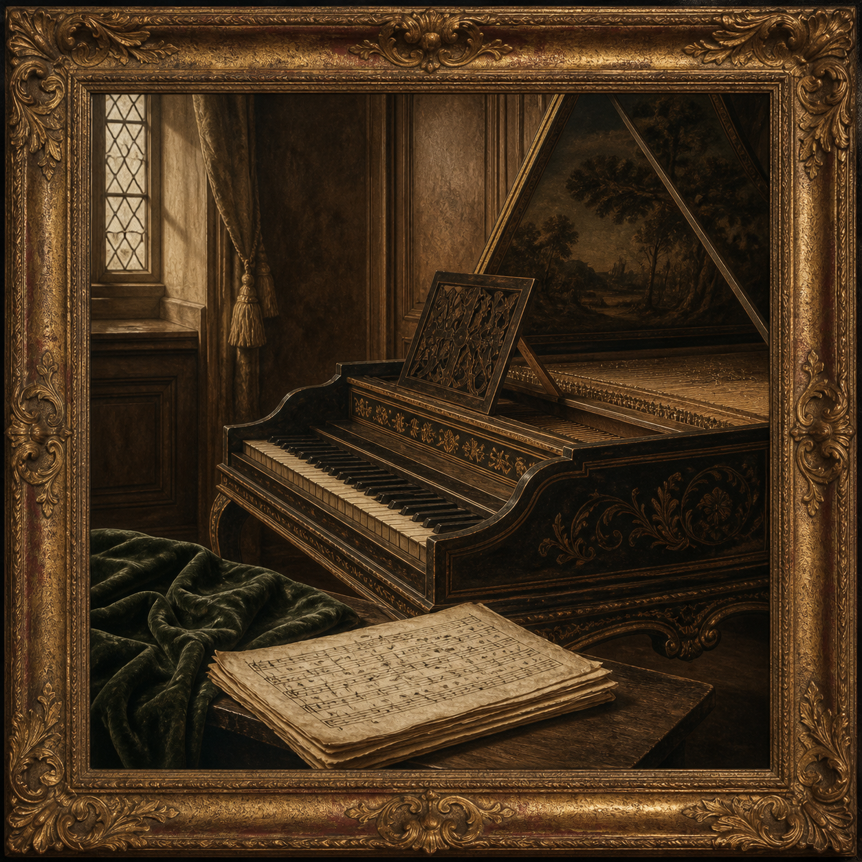 Instrument copperplate