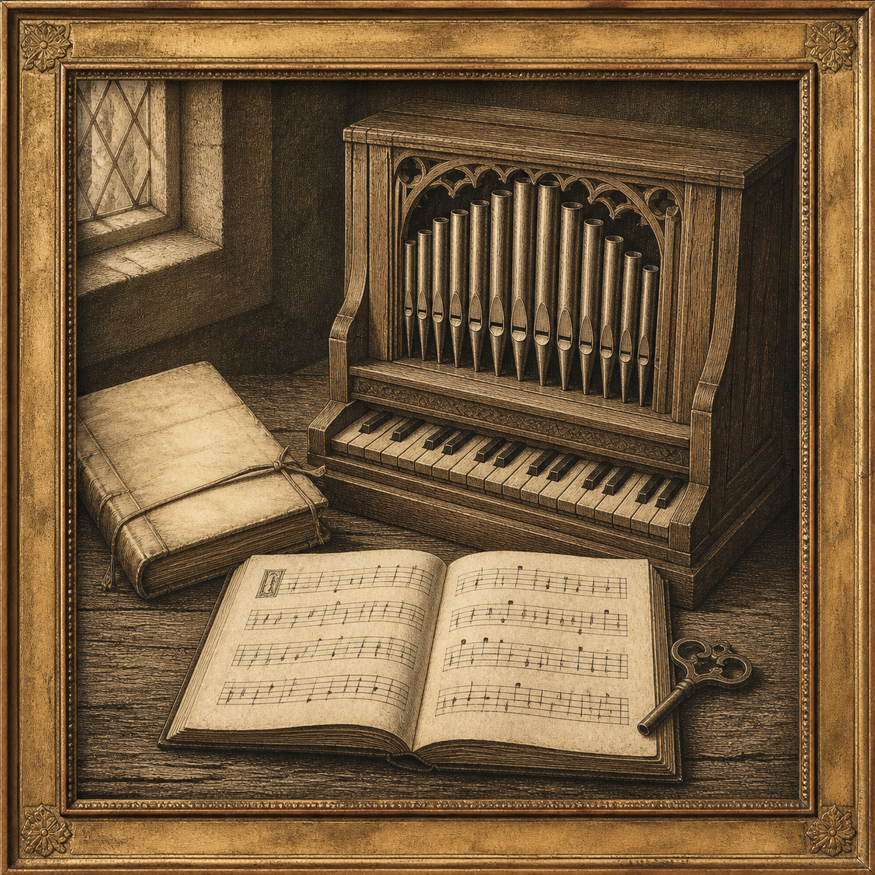 Instrument copperplate