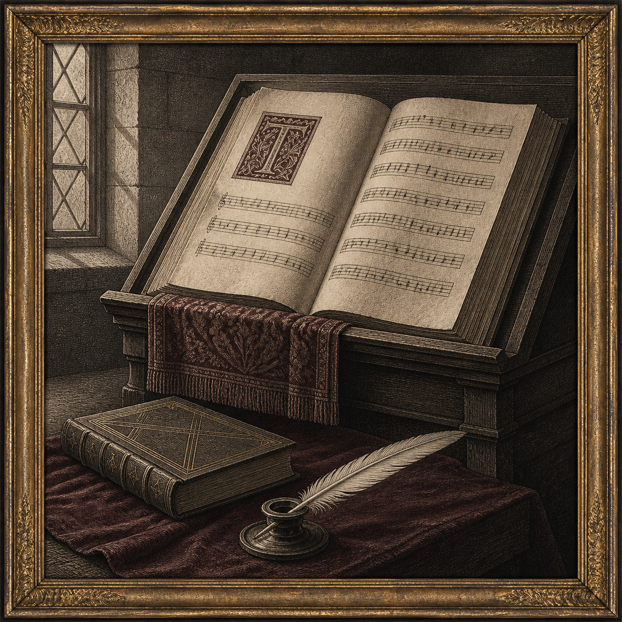 Instrument copperplate