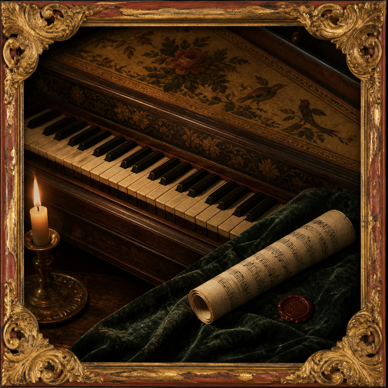 Instrument copperplate