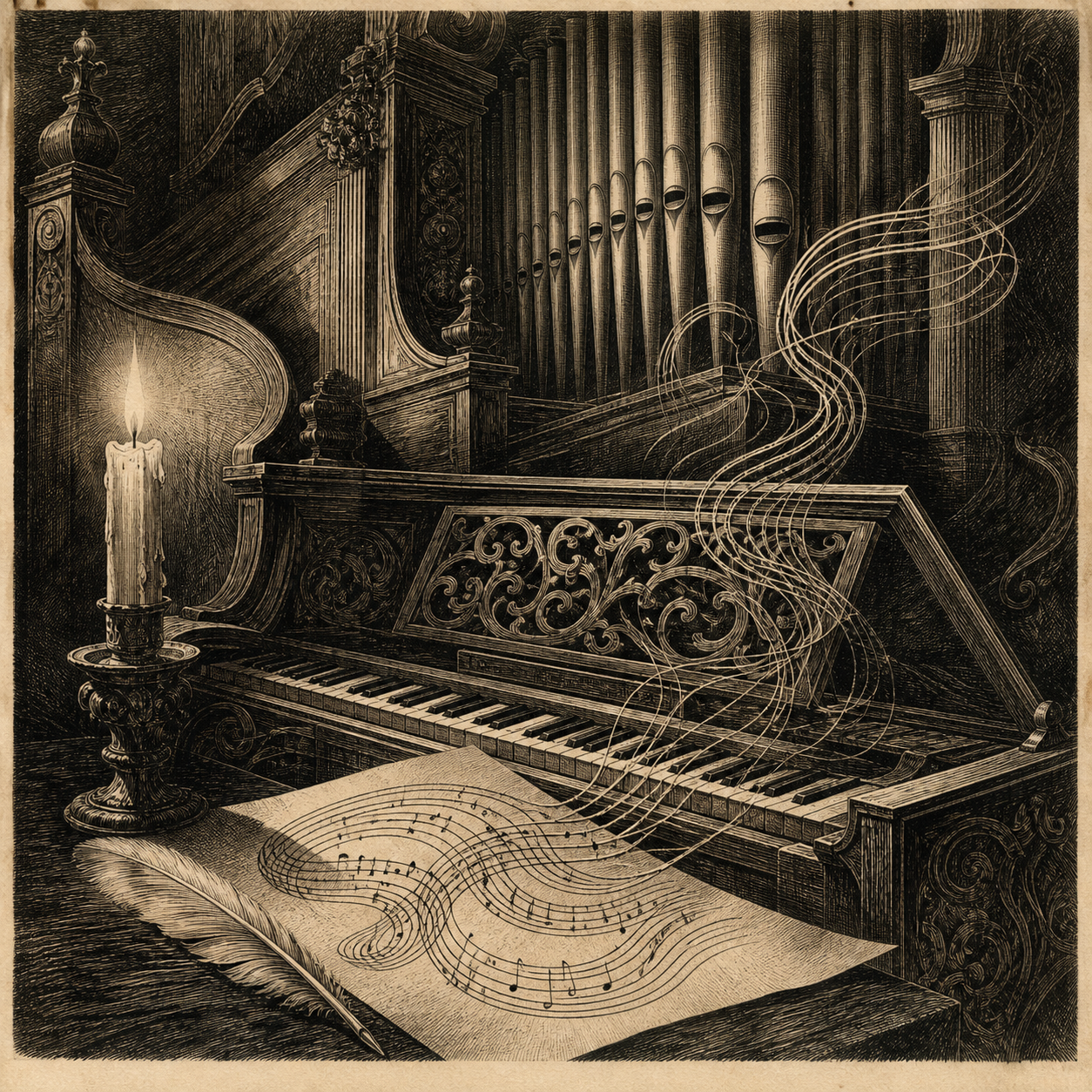 Instrument copperplate